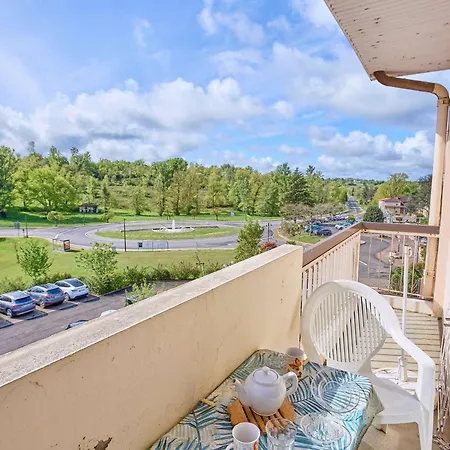 Lumineux Avec Balcon Expose Sud Pour 2 Personnes - Fr-1-841-46 * Barbotan-les-Thermes